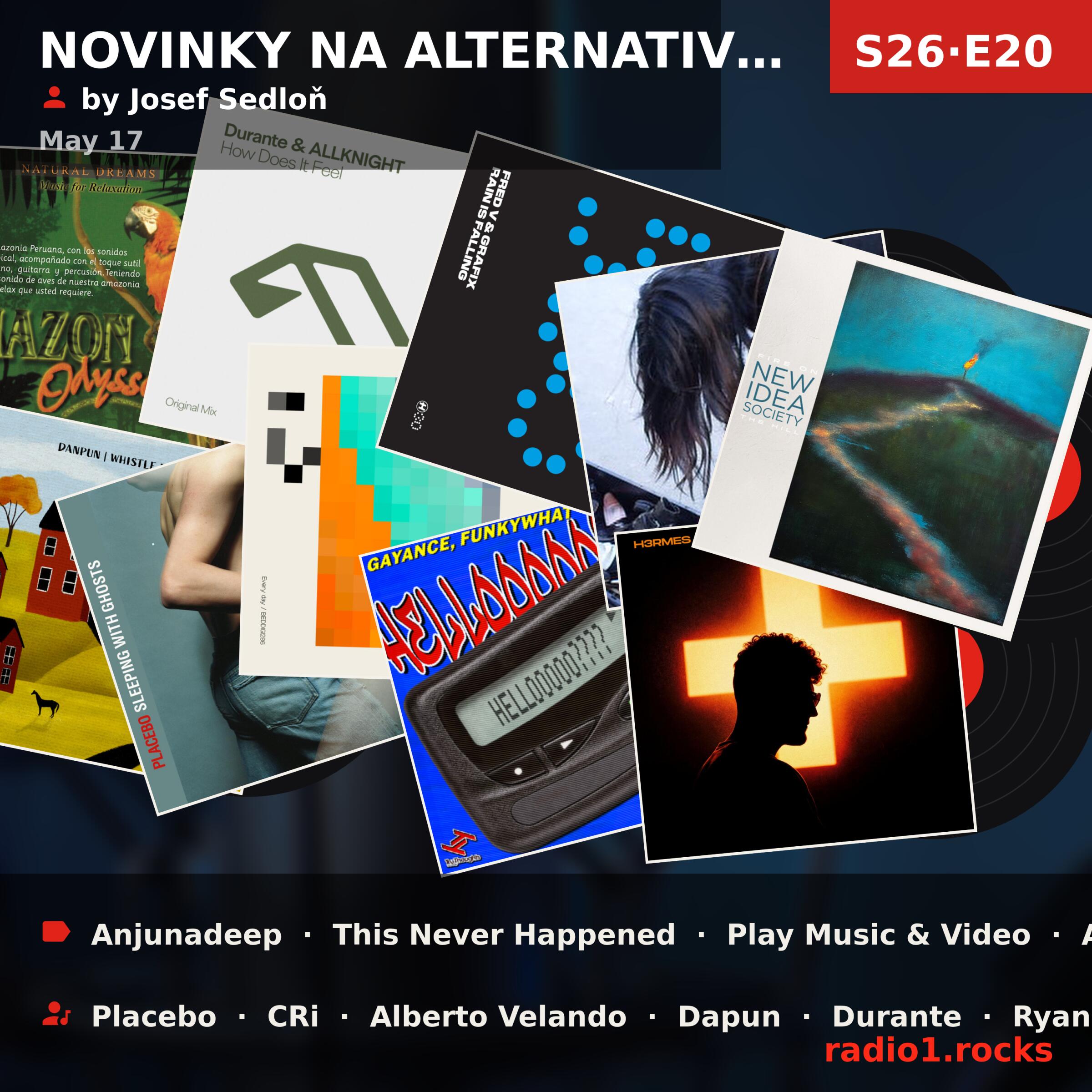 Novinky na alternativní scéně (S26E20) — Sun 17th May | 20h - 0h episode artwork