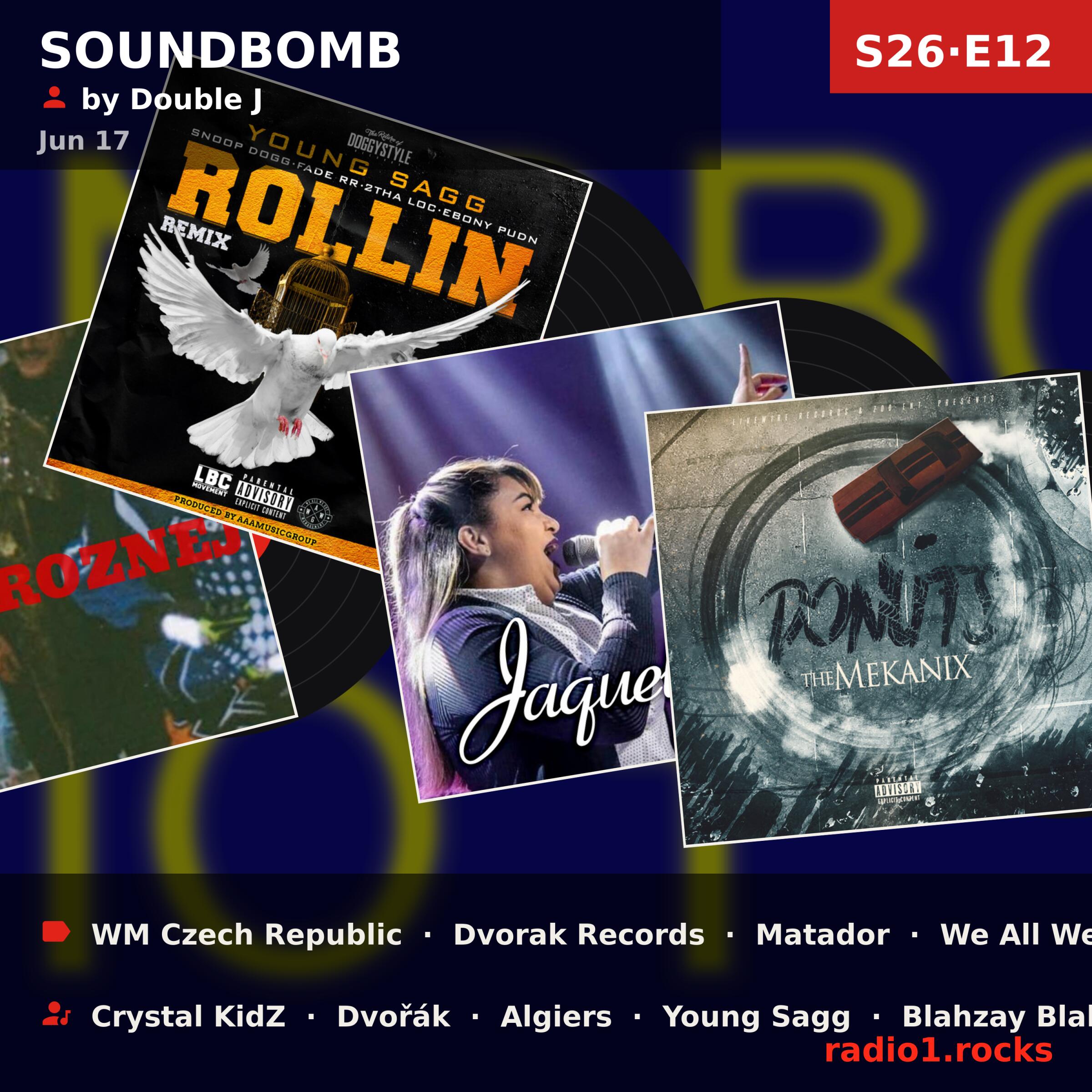 SOUNDBOMB (S26E12) — Wed 17th Jun | 22h - 0h episode artwork