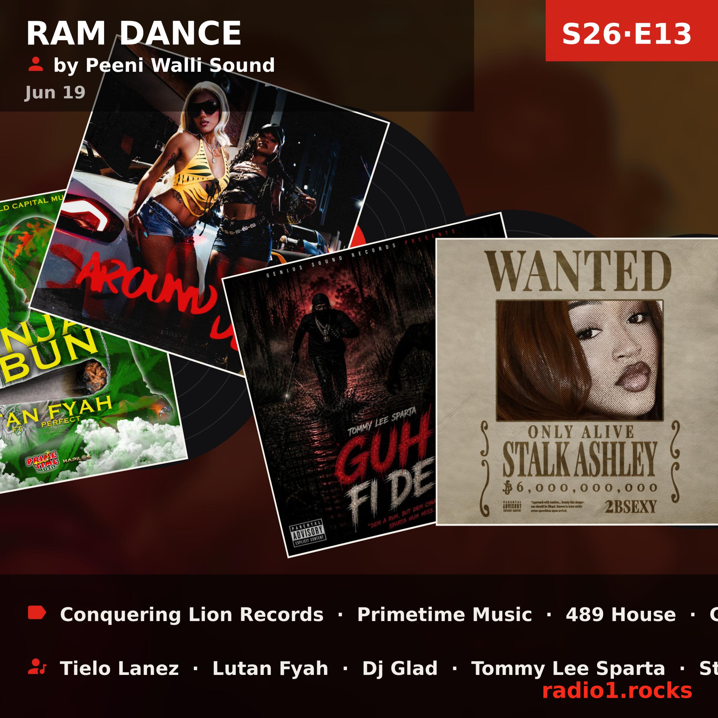RAM DANCE (S26E13) — Fri 19th Jun | 22h - 0h episode artwork