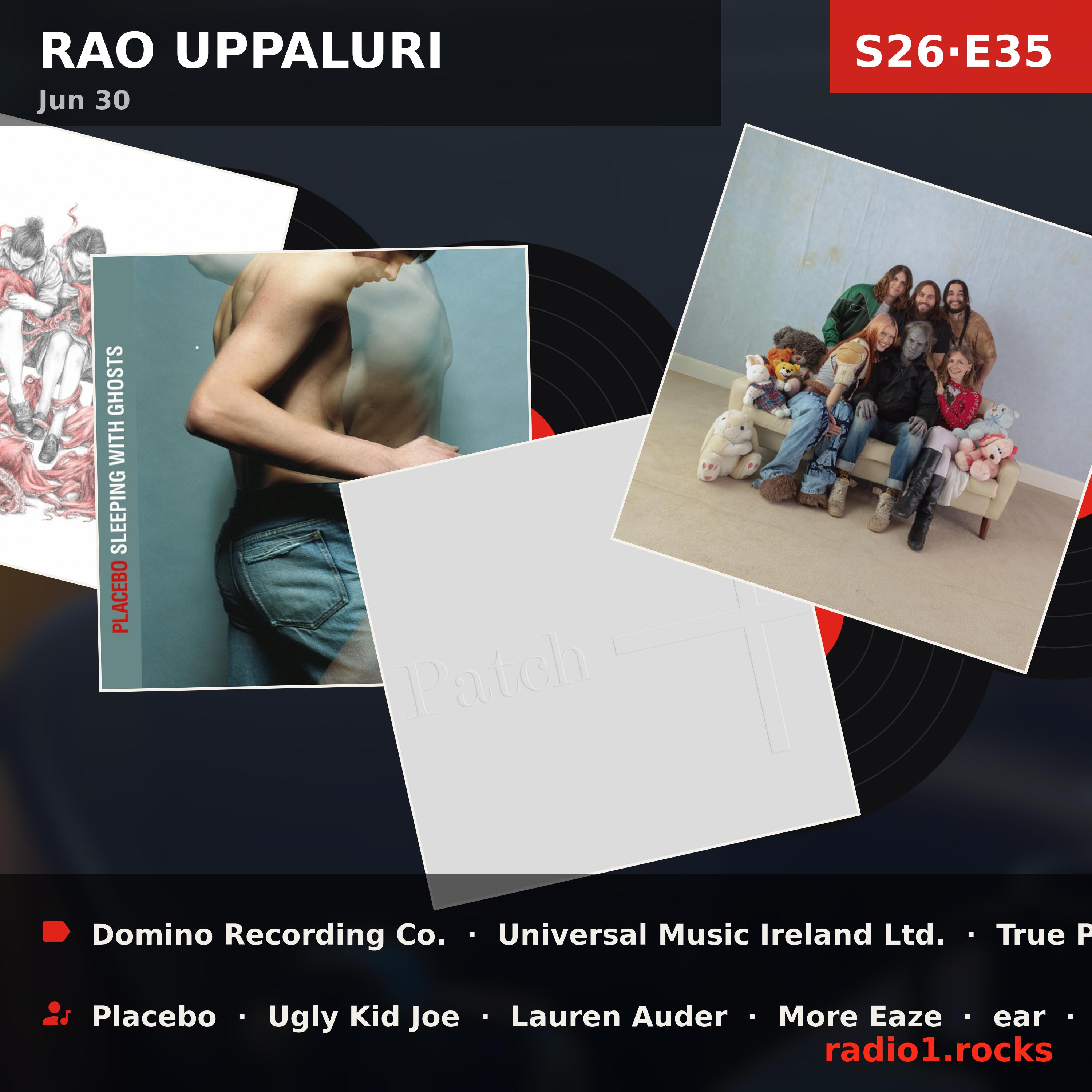 Rao Uppaluri (S26E35) — Tue 30th Jun | 12h - 15h episode artwork