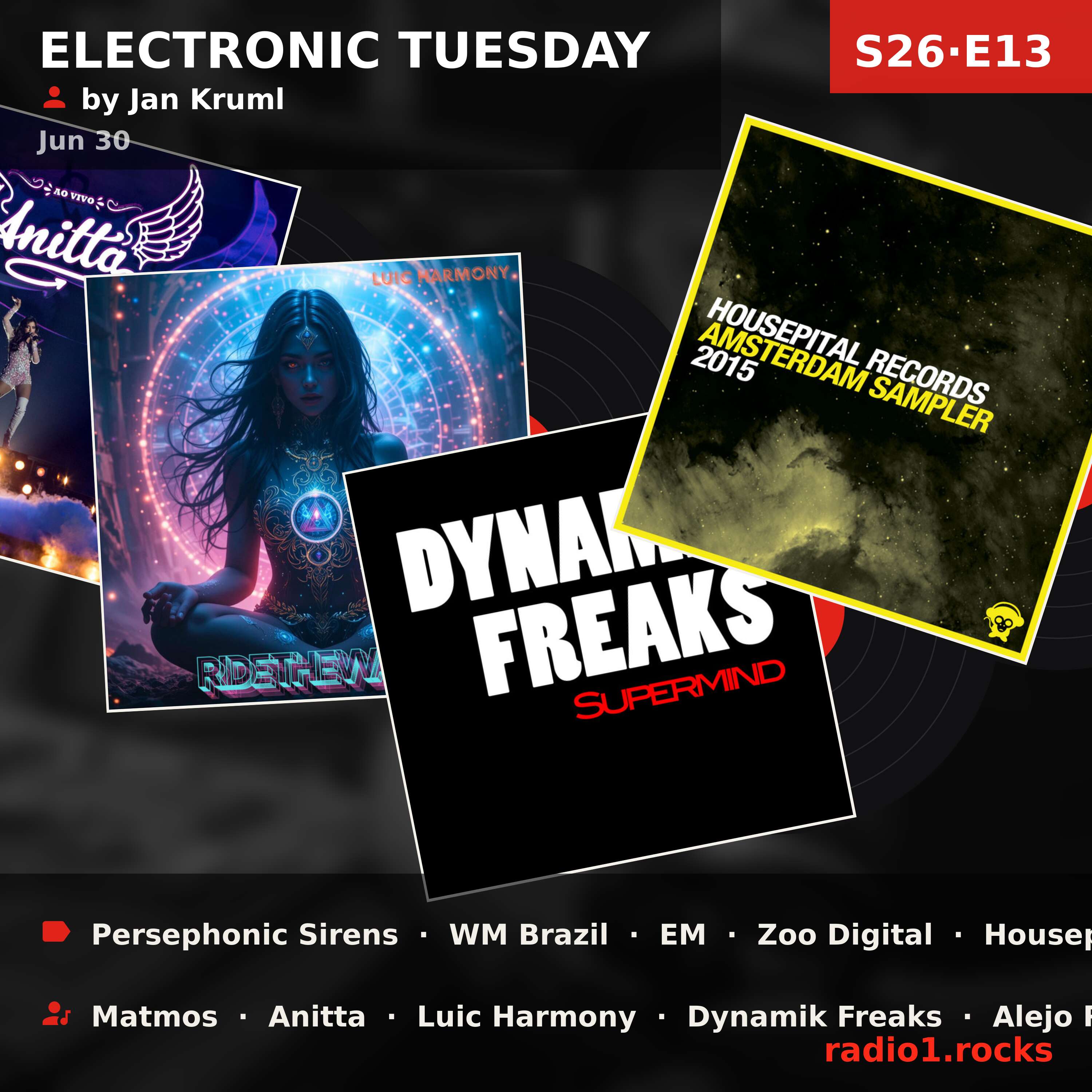Electronic Tuesday (S26E13) — Tue 30th Jun | 23h - 0h episode artwork